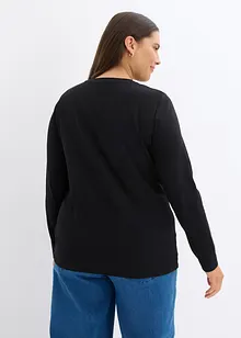 Hooggesloten longsleeve (set van 2), bonprix