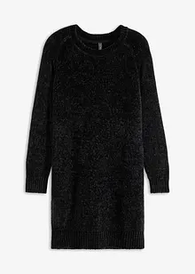 Gebreide oversized jurk van chenille, bonprix