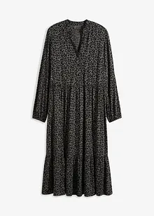 Midi jurk van viscose, bonprix