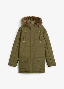 Jongens outdoor winterjas met capuchon, bonprix