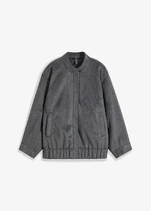 Oversized bomber in wollen look, bonprix