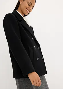 Peacoat van wolmix, bonprix