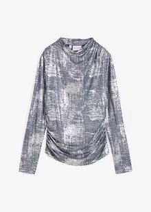 Shirt met glanzende print, bonprix