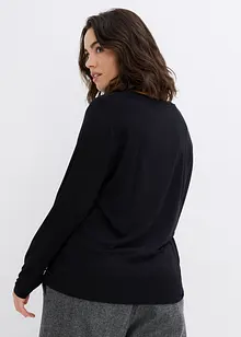 Longsleeve met pailletten, bonprix