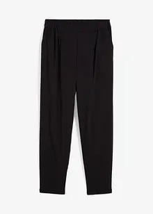 Tapered fit broek met comfortband, cropped, bonprix