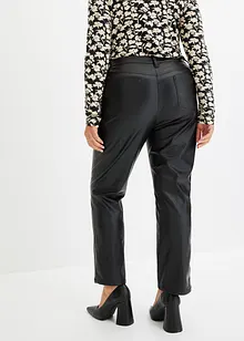 Imitatieleren broek, bonprix