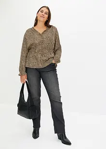 Gedessineerde blouse, bonprix