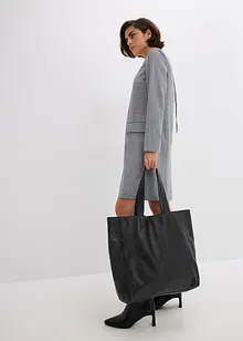 Leren XXL shopper, bonprix