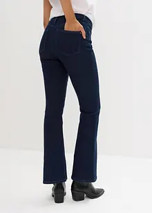 Corrigerende flared jeans met mid waist, bonprix