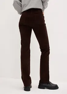 Stretch corduroy broek, straight, bonprix