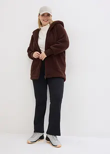 Teddy fleece vest, oversized, bonprix