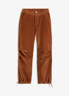 Corduroy parachute broek, bonprix