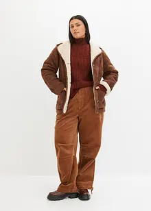 Corduroy parachute broek, bonprix