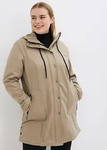 Super stretch softshell parka, waterafstotend, bonprix