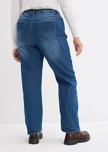 Straight jeans met high waist en comfortband, bonprix