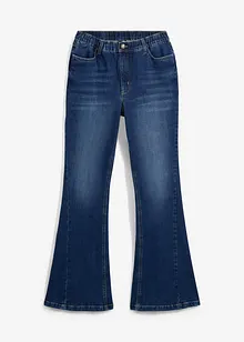 Flared jeans met high waist en comfortband, bonprix