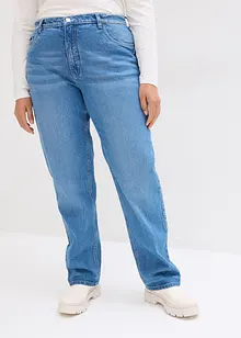 Straight jeans met high waist, bonprix