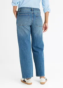 Wide leg jeans met low waist, bonprix