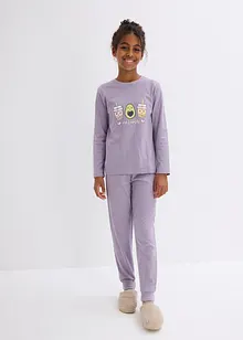 Meisjes pyjama van biologisch katoen (4-dlg. set), bonprix