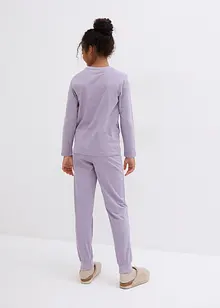 Meisjes pyjama van biologisch katoen (4-dlg. set), bonprix