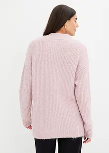 Vest van fluffy knitwear, bonprix