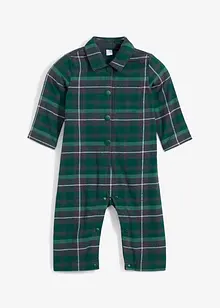 Baby jumpsuit van flanel, bonprix