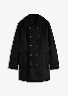 Korte imitatie lammy coat, bonprix