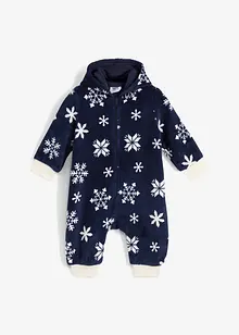 Baby fleece jumpsuit, bonprix