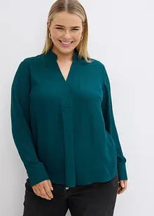 Chiffon blouse, lange mouw, bonprix