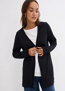 Kort shirtvest, lange mouw, bonprix