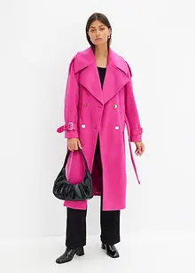 Trenchcoat in wollen look, bonprix