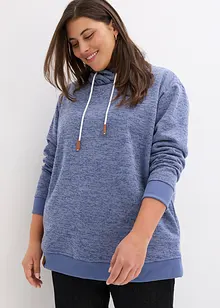 Lange, knuffelzachte sweater, bonprix