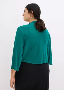 Chiffon bolero met pailletten, bonprix