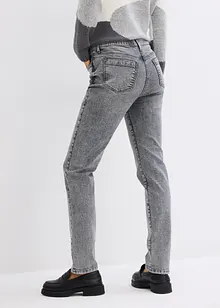 Slim fit jeans met stras, bonprix