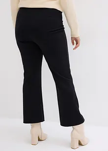 Flared jersey broek, bonprix