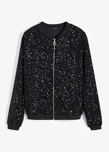Bomber van pailletten, bonprix
