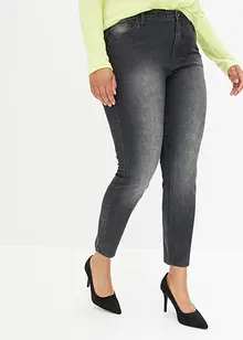 Skinny jeans met stras, bonprix