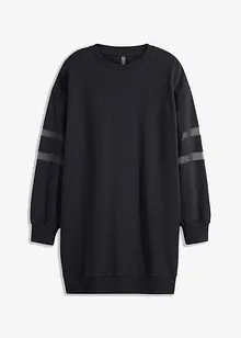 Sweatjurk met mesh, bonprix