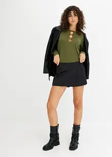 Longsleeve met cut-outs, bonprix