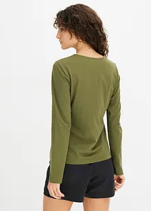 Longsleeve met cut-outs, bonprix