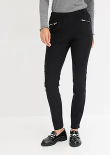 Bengaline stretch broek met ritszakken, bonprix