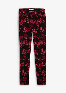 Twill broek met print, bonprix