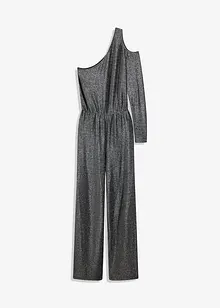 One-shoulder jumpsuits met glitter, bonprix