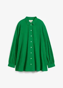 Lange crinkle blouse, wijd model, bonprix