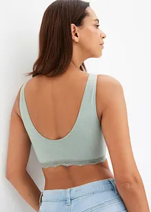 Bralette met biologisch katoen (set van 2), bonprix