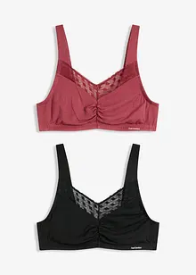 Feel Comfort-bralette van zacht materiaal (set van 2), bonprix