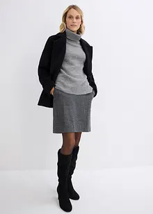 Peacoat van wolmix, bonprix