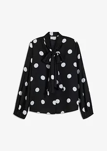 Blouse met strik, bonprix