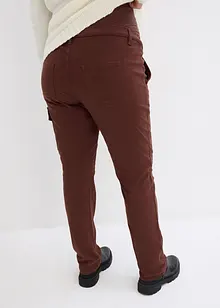 Zwangerschapsbroek met biologisch katoen, straight, bonprix