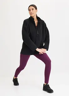 Comfort sportlegging met telefoonzak, sneldrogend, bonprix